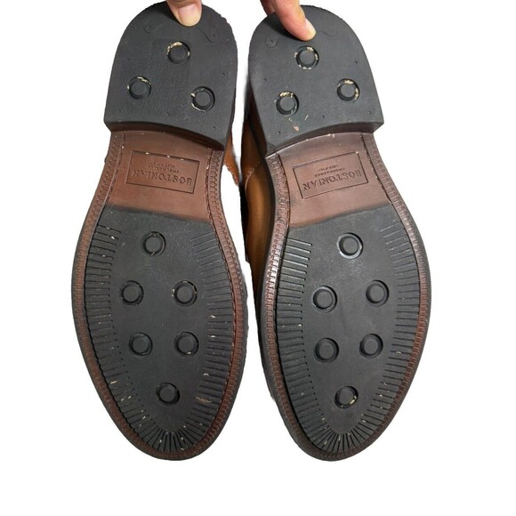 Bostonian Nantasket Mid Mens Dress Boot Dark Tan Leather Retro  US Size 9.5 M - Picture 2 of 5